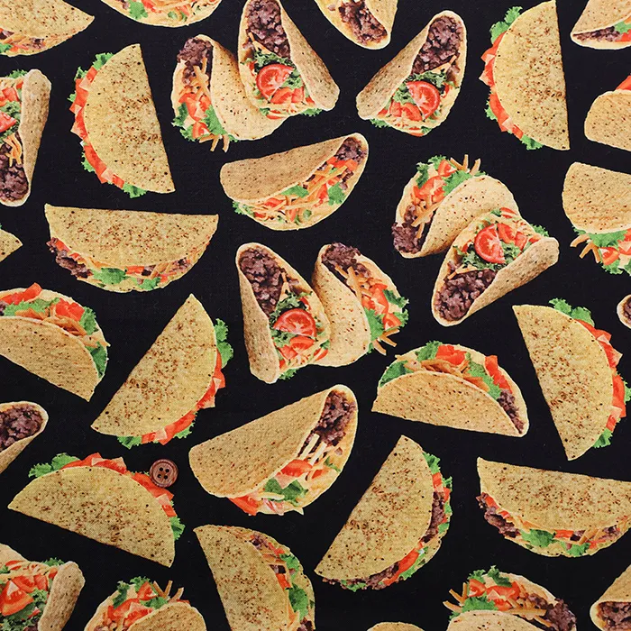 USAコットンプリント生地 TIMELESS TREASURES TACOS