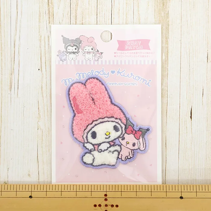 2wayワッペン マイメロディ 50th