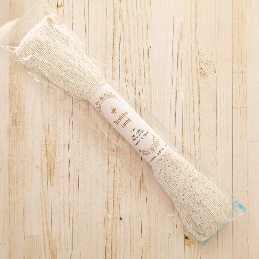 刺し子糸 Sashiko Lame 40m 単色